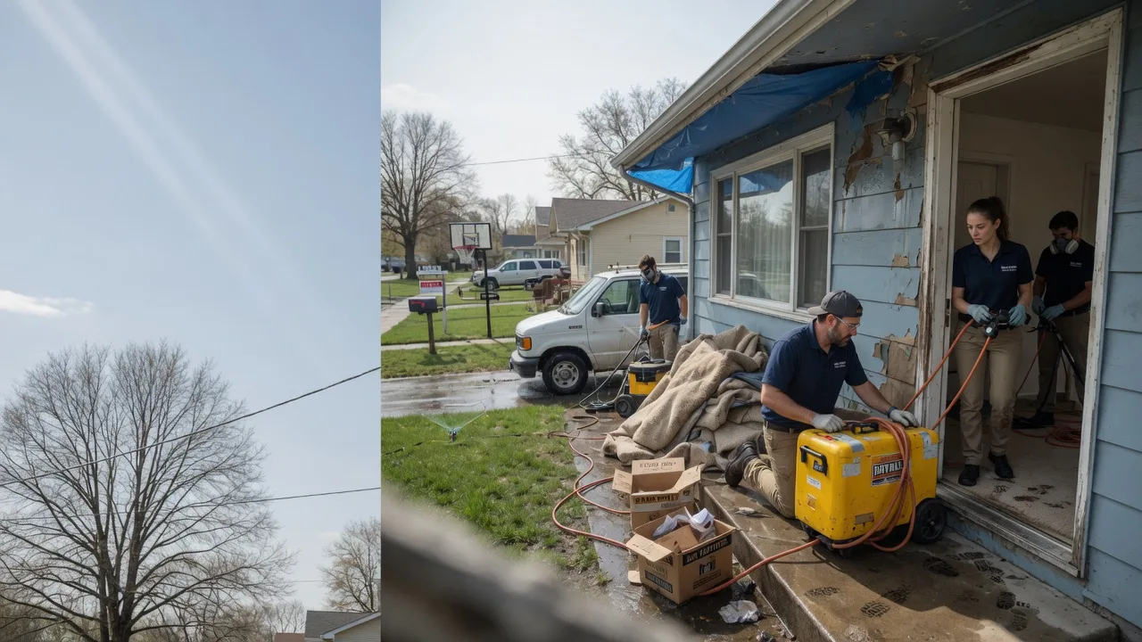 Basement Flood Cleanup in Bailey, MS near me